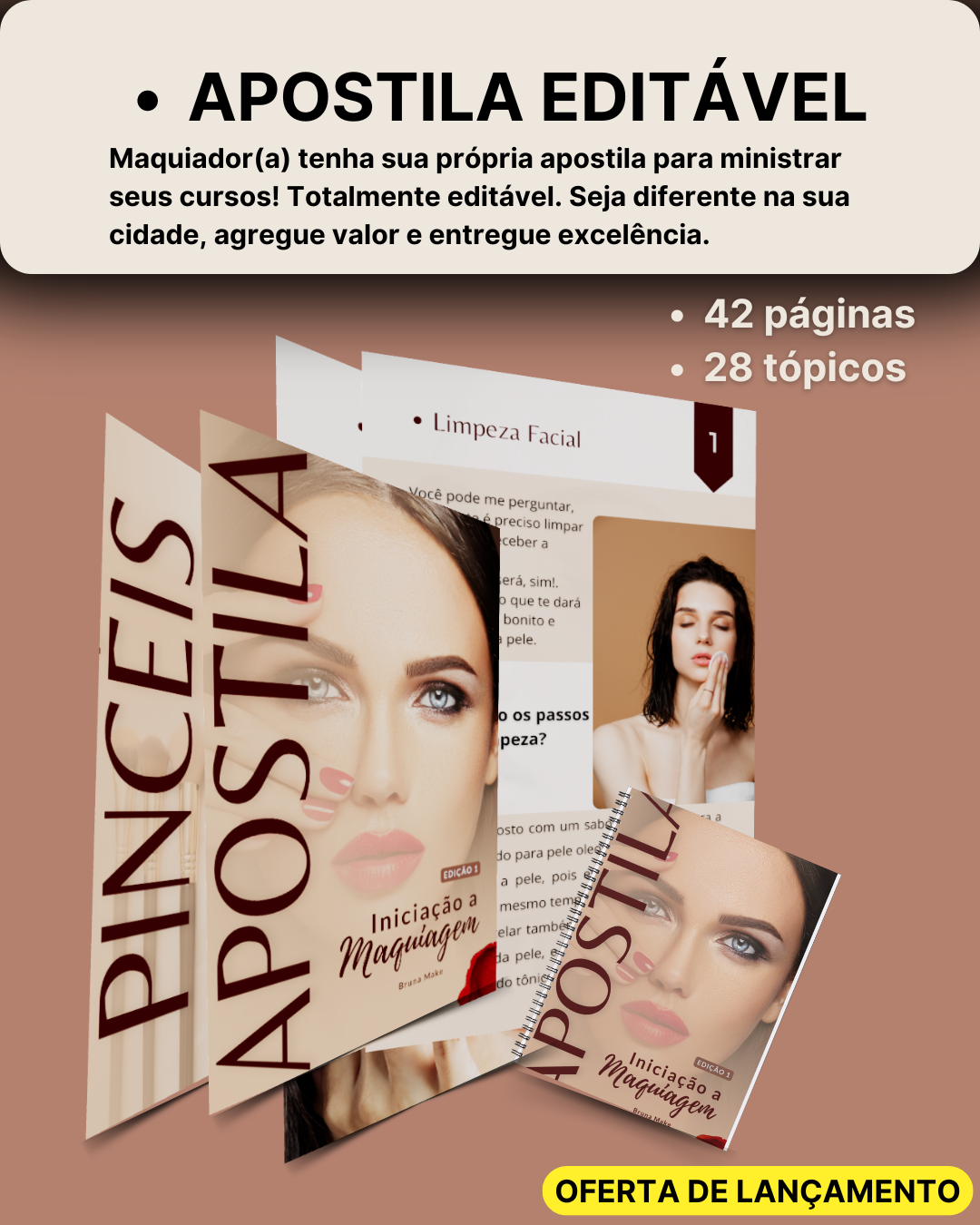 apostila de maquiagem